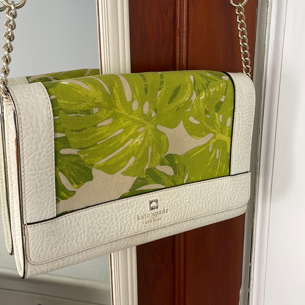 Kate spade floral monsters crossbody